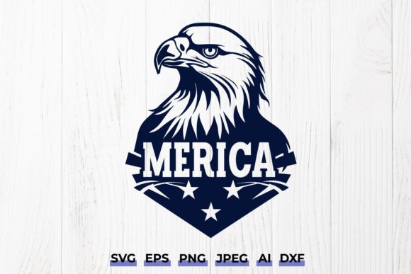 Download Merica Bald Eagle Patriotic SVG Design - Bald eagle patriotic Collection