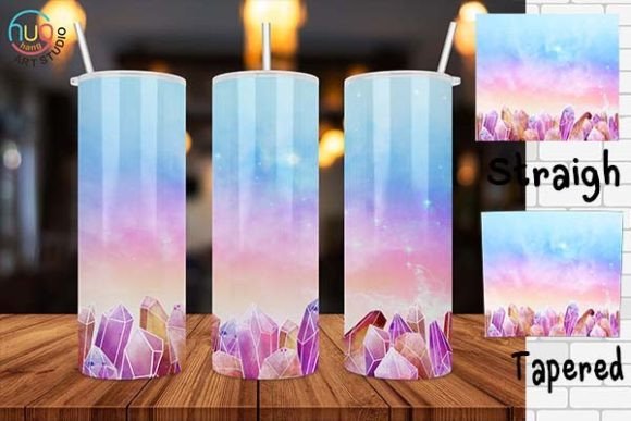 Download Crystals Boho Tumbler Sublimation Design - Sublimation design Collection